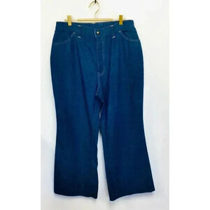 Vintage Levi’s Womens Blue High Waisted Wide-Leg Denim‎ Jeans Size Medium